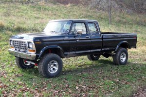 Ford F-250 Suspension Lift Kit - Front + Rear - Rough Country - Lowboy - '77-'79 Ford F-250 Suspension Lift Kit - Front + Rear - Rough Country - Lowboy - '77-'79
